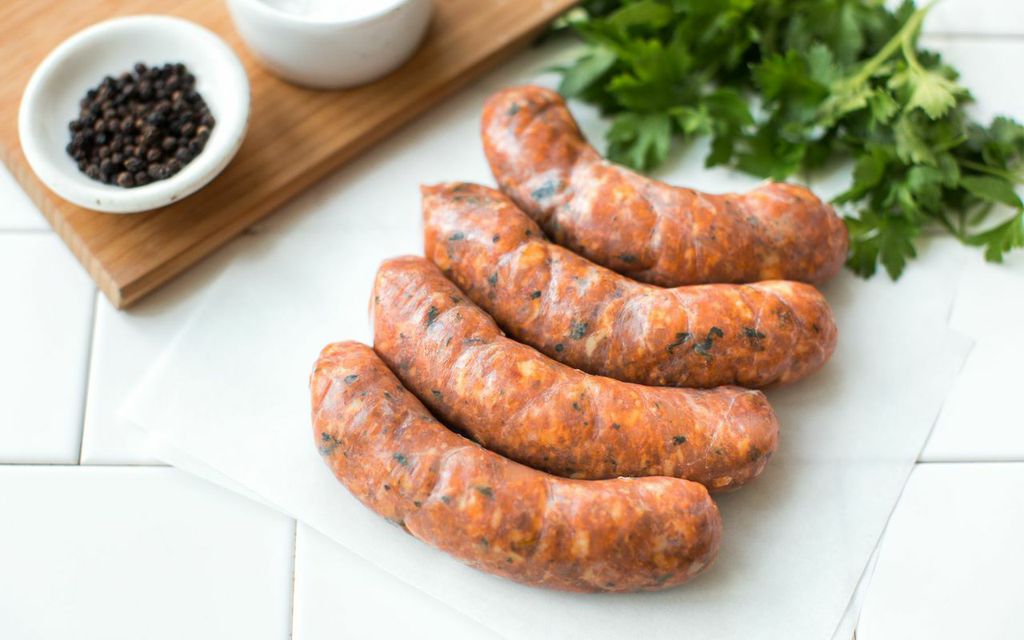 Spicy Fennel Chicken Sausage (Frozen) 1 lb Haley's Sausage Company