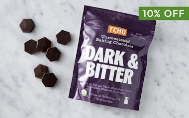 Organic Dark & Bitter Unsweetened Baking Chocolate