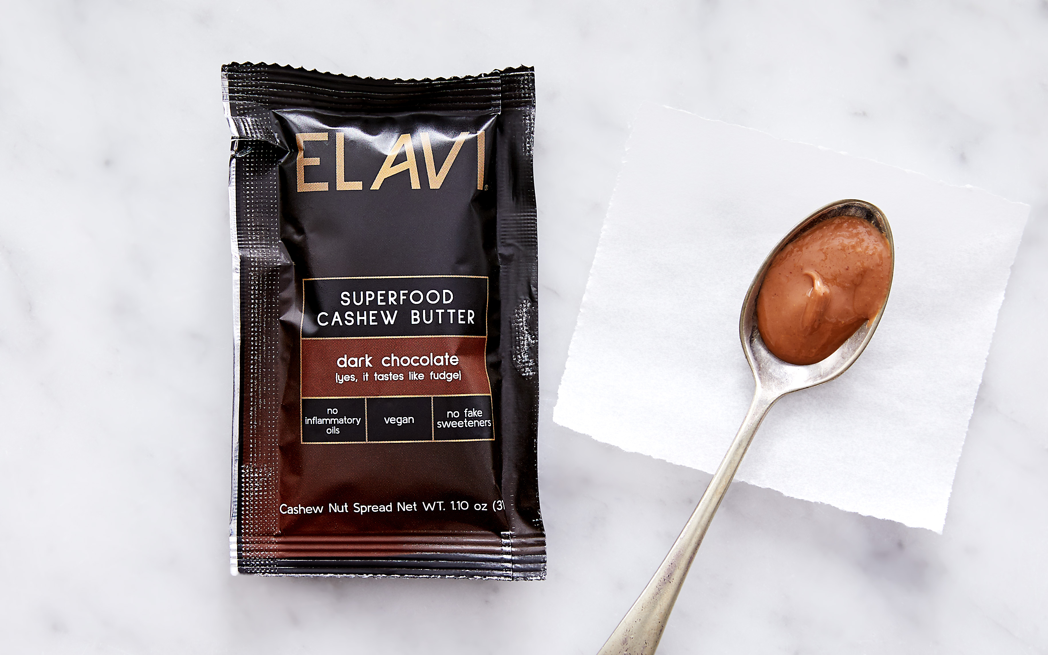 Dark Chocolate Superfood Cashew Butter Elavi Good Eggs
