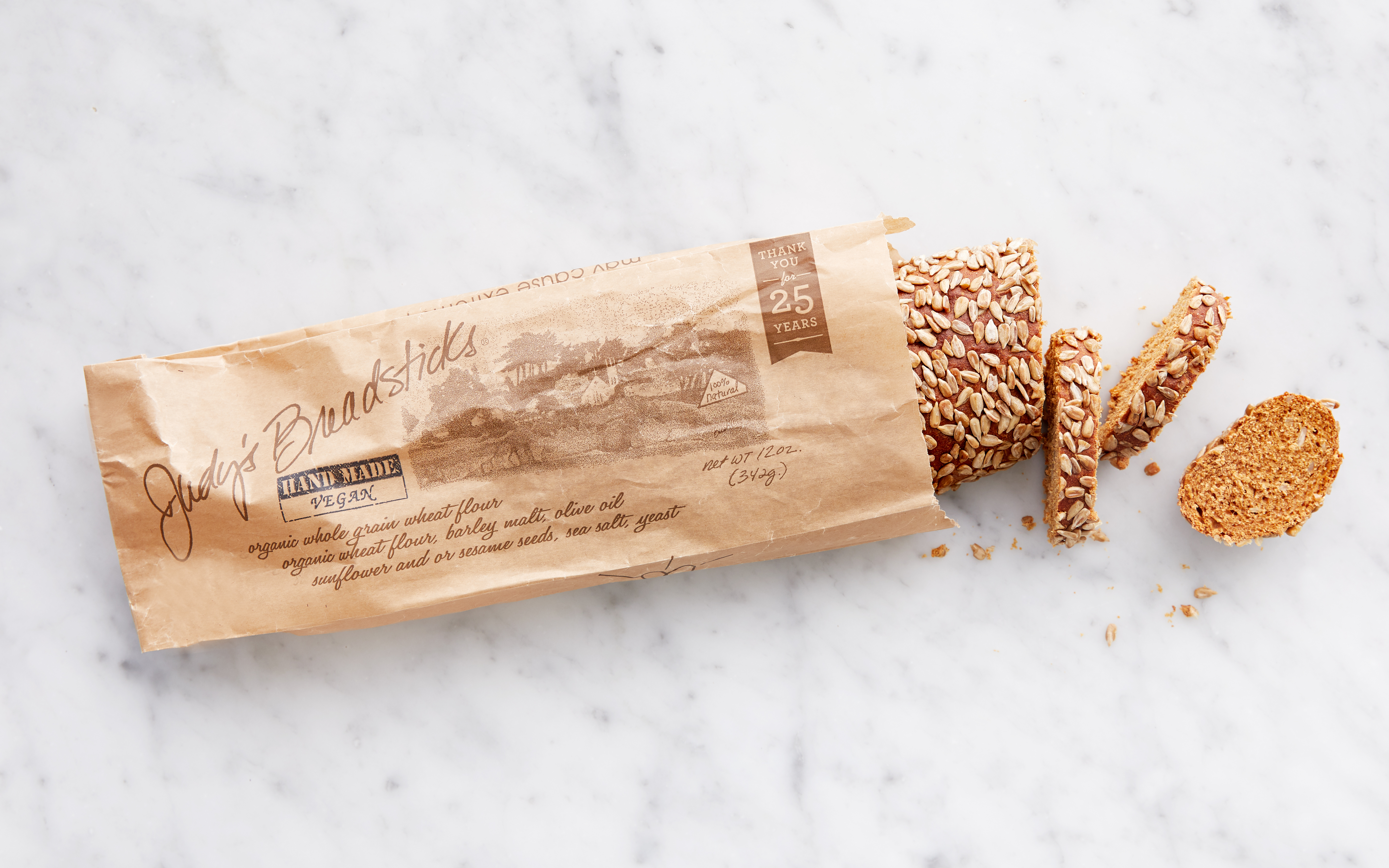 Sunflower Seed Breadstick 12 oz Judy's Breadsticks Good Eggs