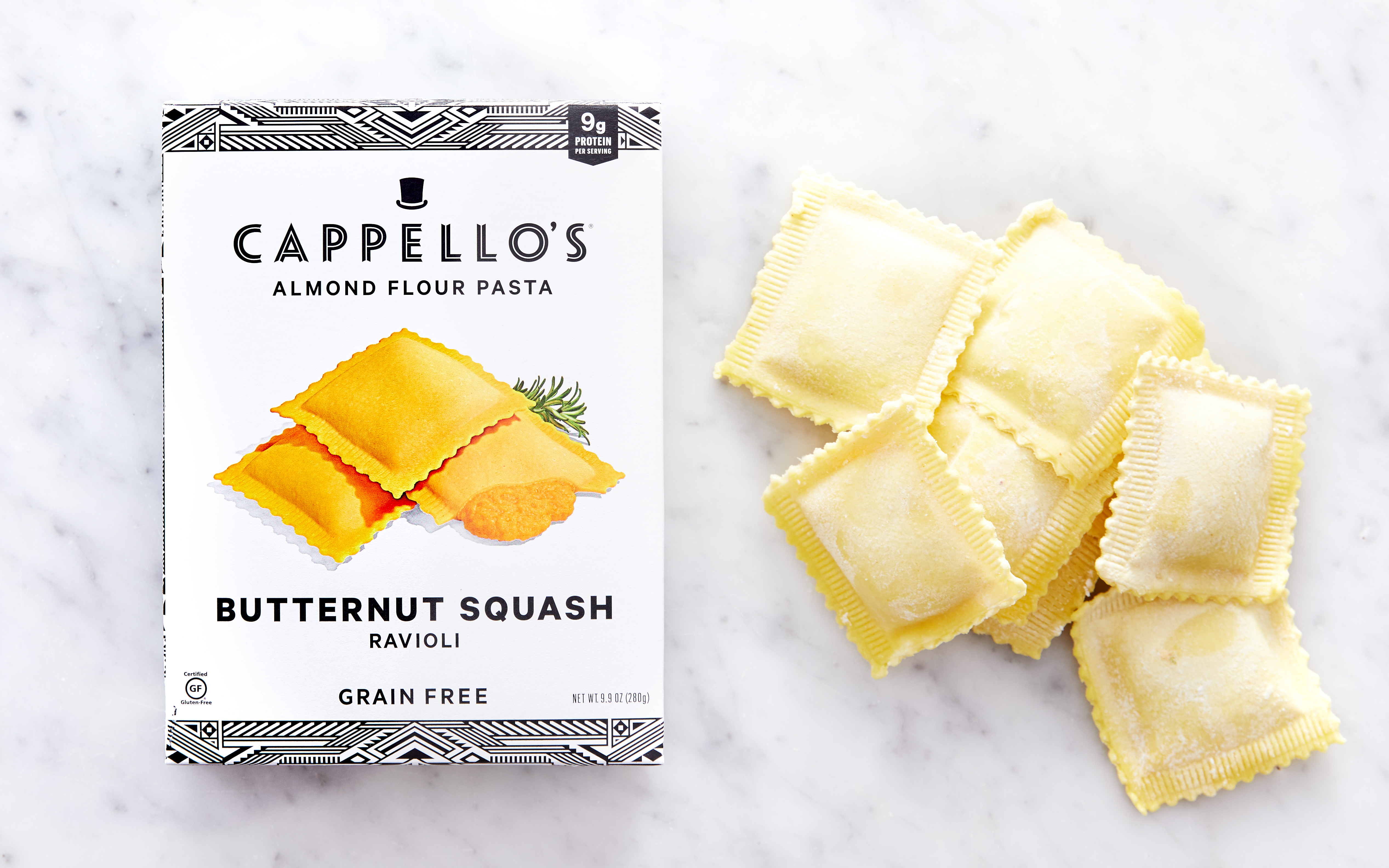 Cappello's Butternut Squash Ravioli 9.9 oz Cappello's Good Eggs