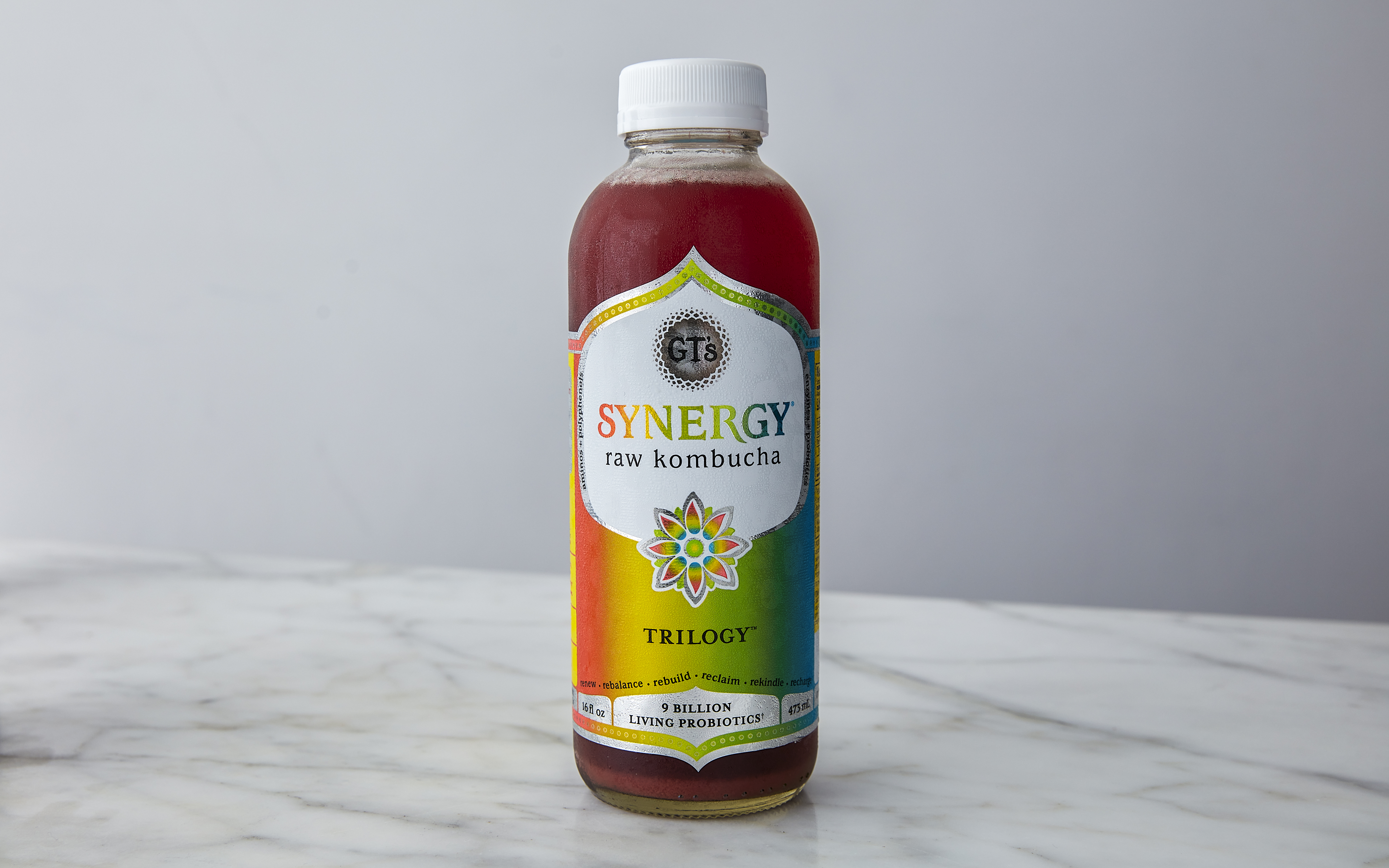 Organic Trilogy Synergy Raw Kombucha 16 oz GT's Living Foods Good Eggs