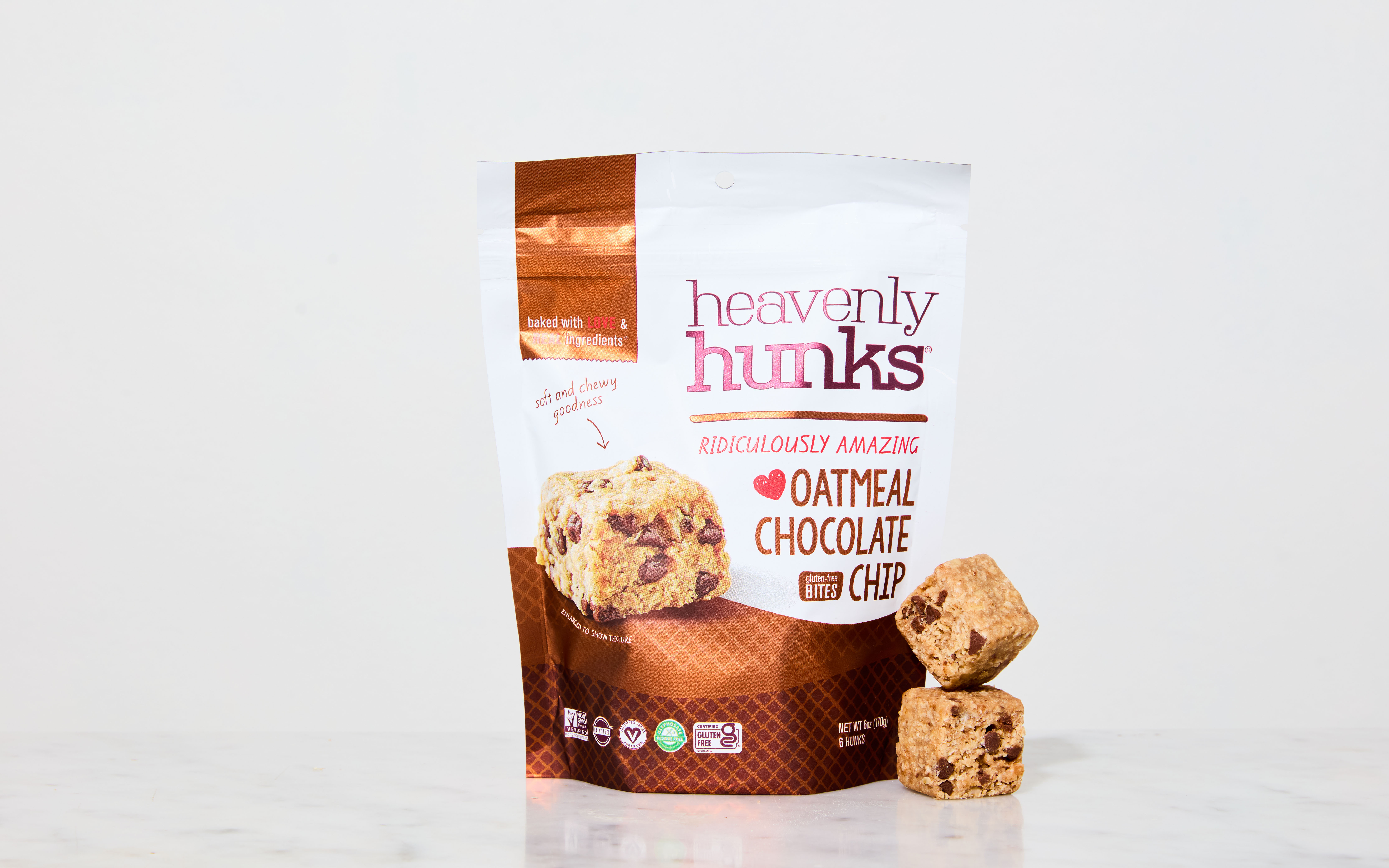 Oatmeal Chocolate Chip Cookies 6 oz Heavenly Hunks Good Eggs