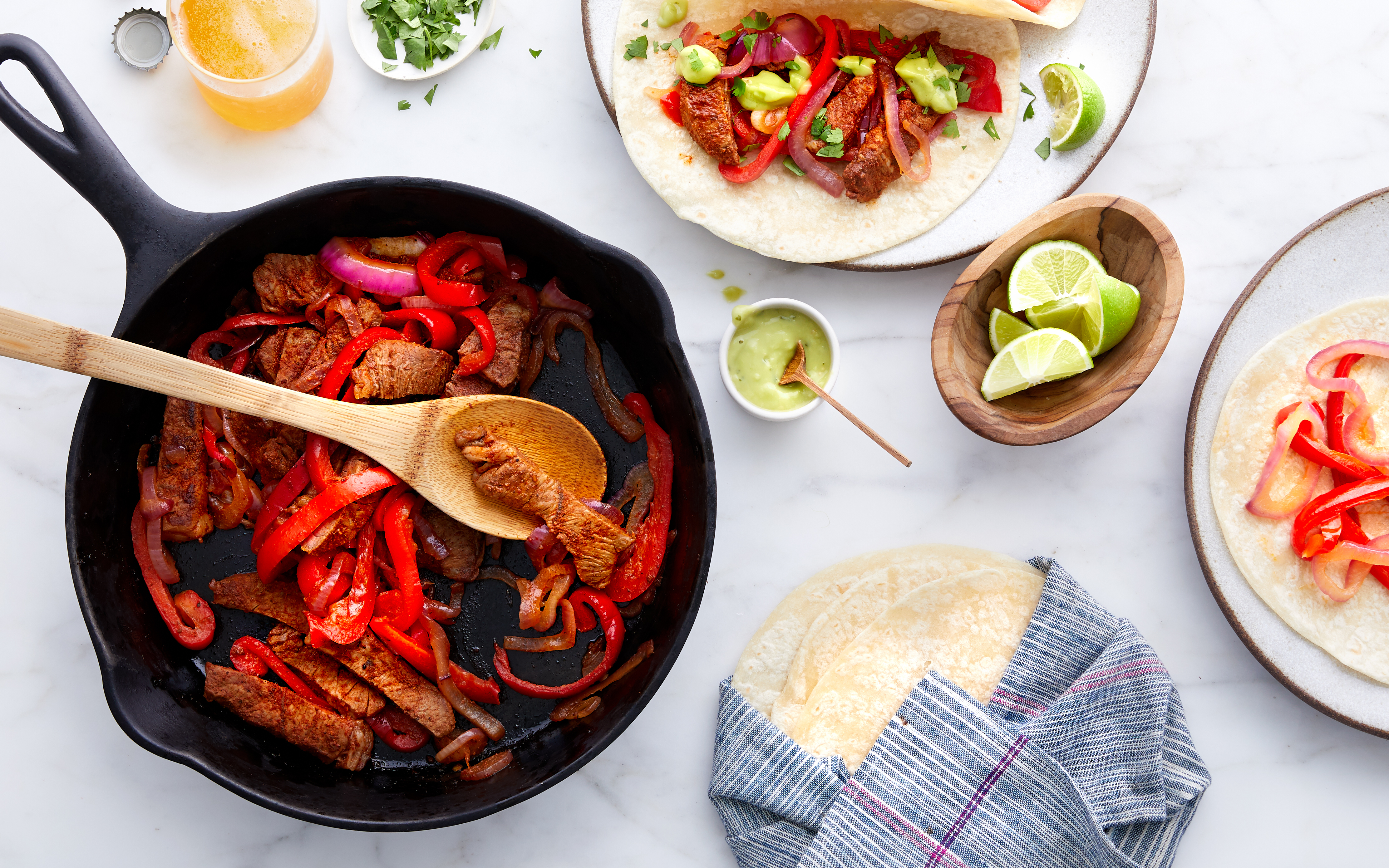 Steak Fajitas 3 servings Good Eggs Meal Kits Good Eggs