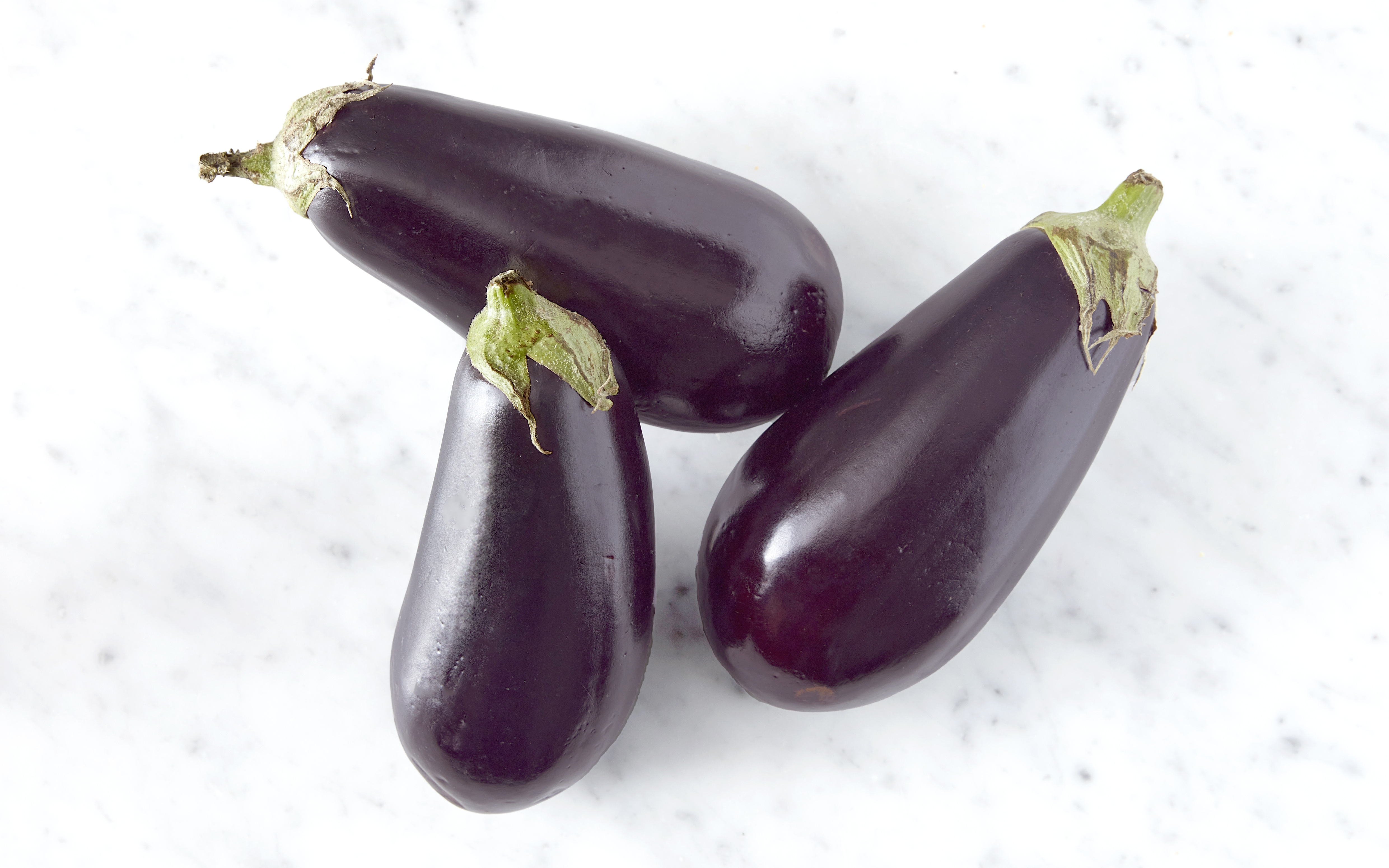 Organic Globe Eggplant Trio (Mexico) 3 count From Our Farmers