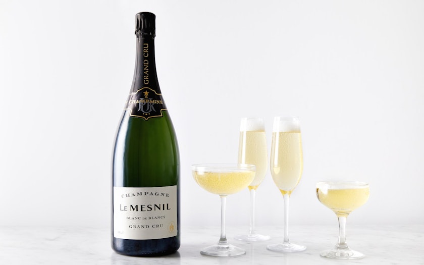 Champagne Le Mesnil Brut Blanc de Blancs Magnum, 1500 ml, Rare Wine Co.
