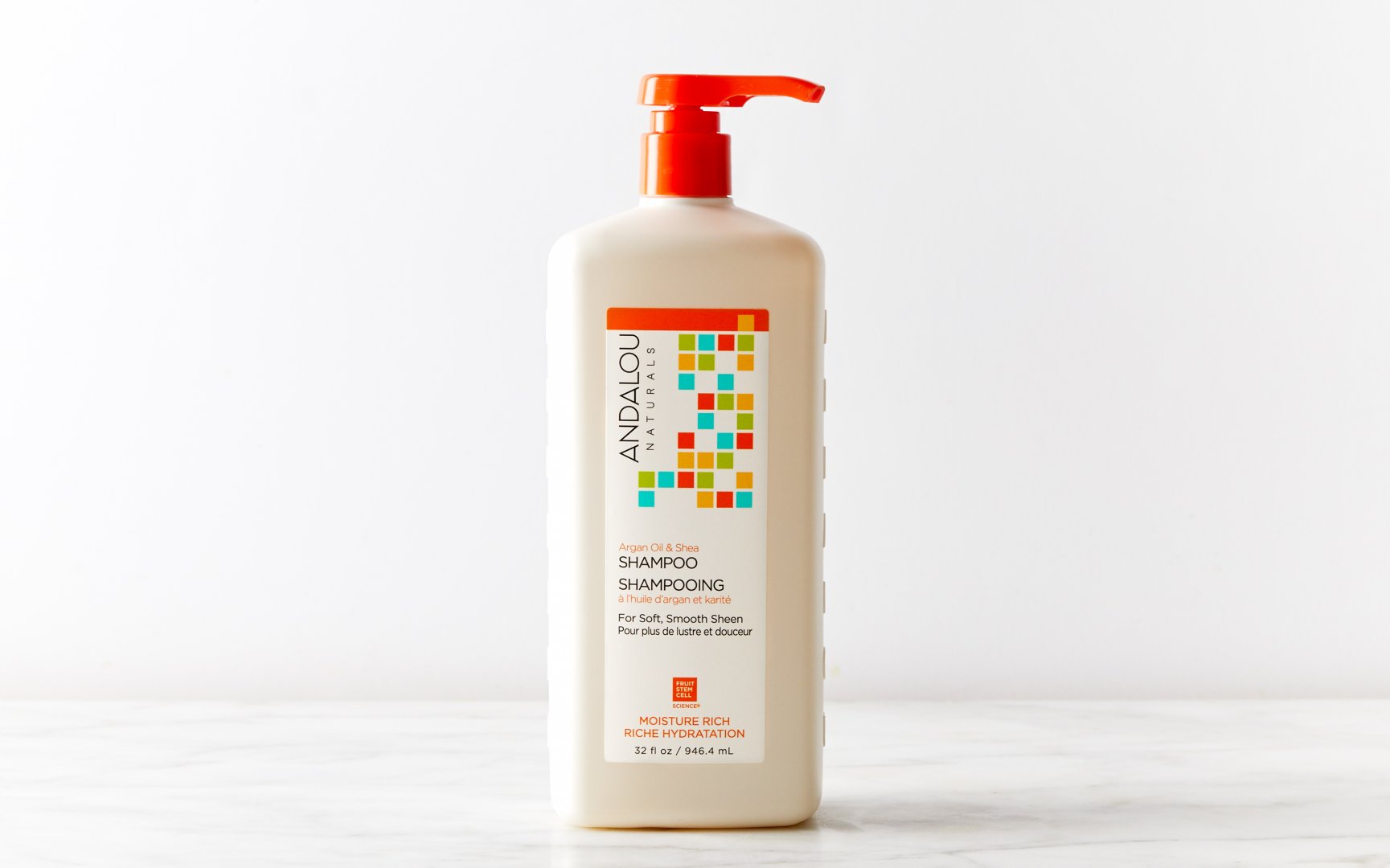 Moisture Rich Argan Oil & Shea Shampoo 32 oz Andalou Naturals