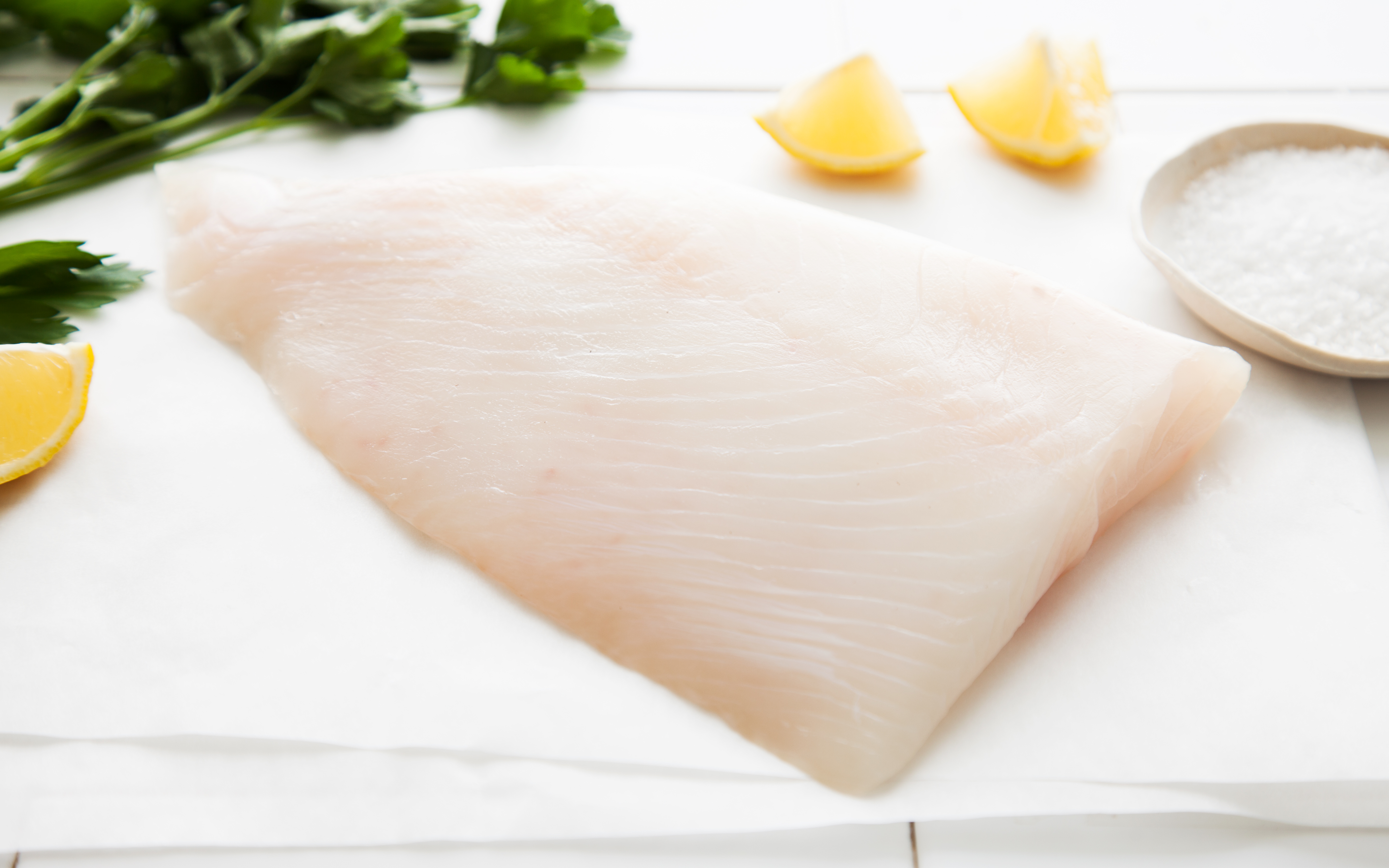 Wild Alaskan Halibut (Frozen) 1 lb Sea to Shore Seafood Co. Good Eggs