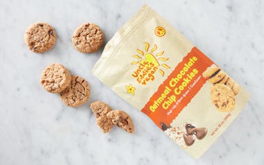 Oatmeal Chocolate Chip Vegan Cookies