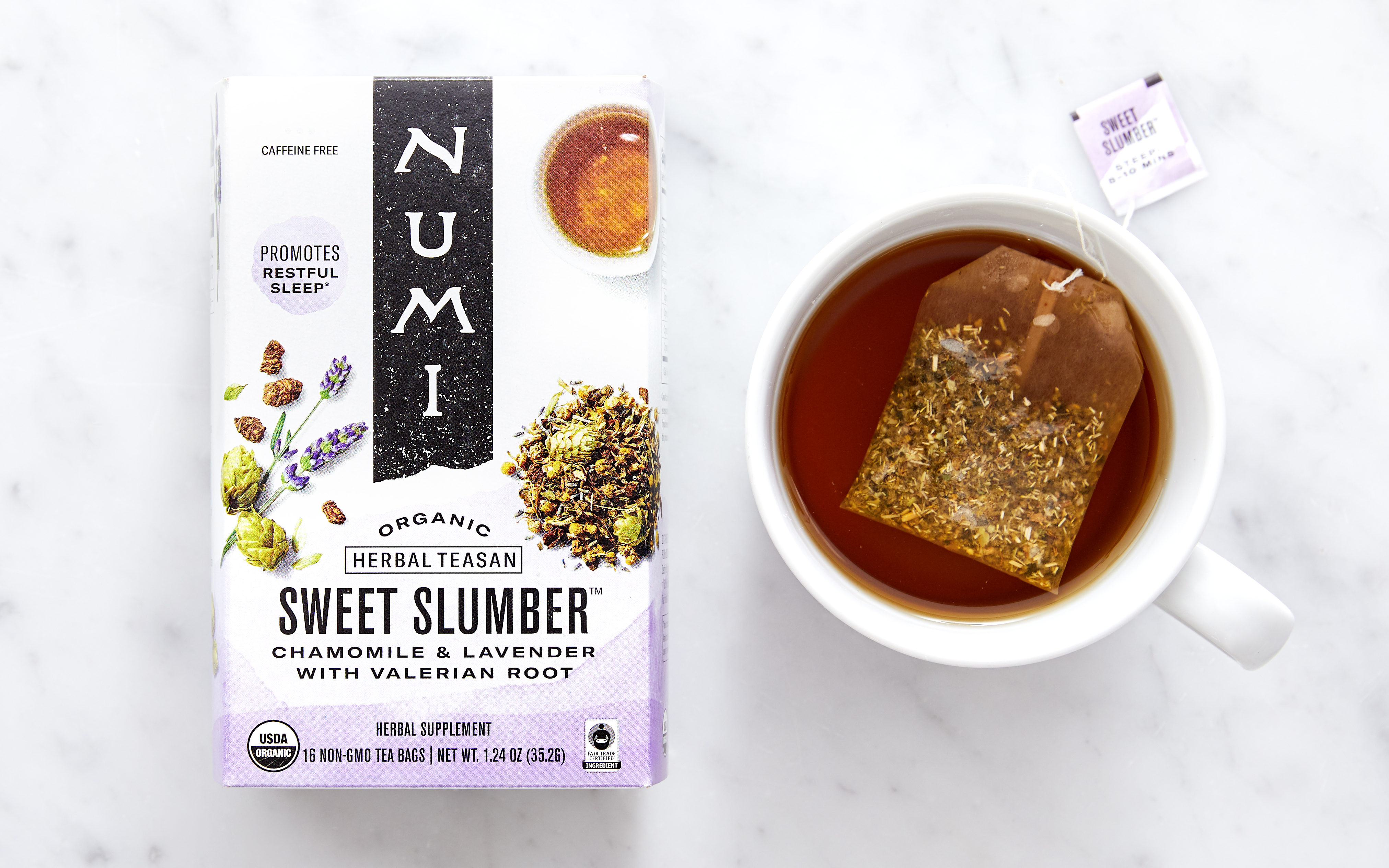 Organic Sweet Slumber Tea Bags Numi Organic Tea SF Bay Good Eggs