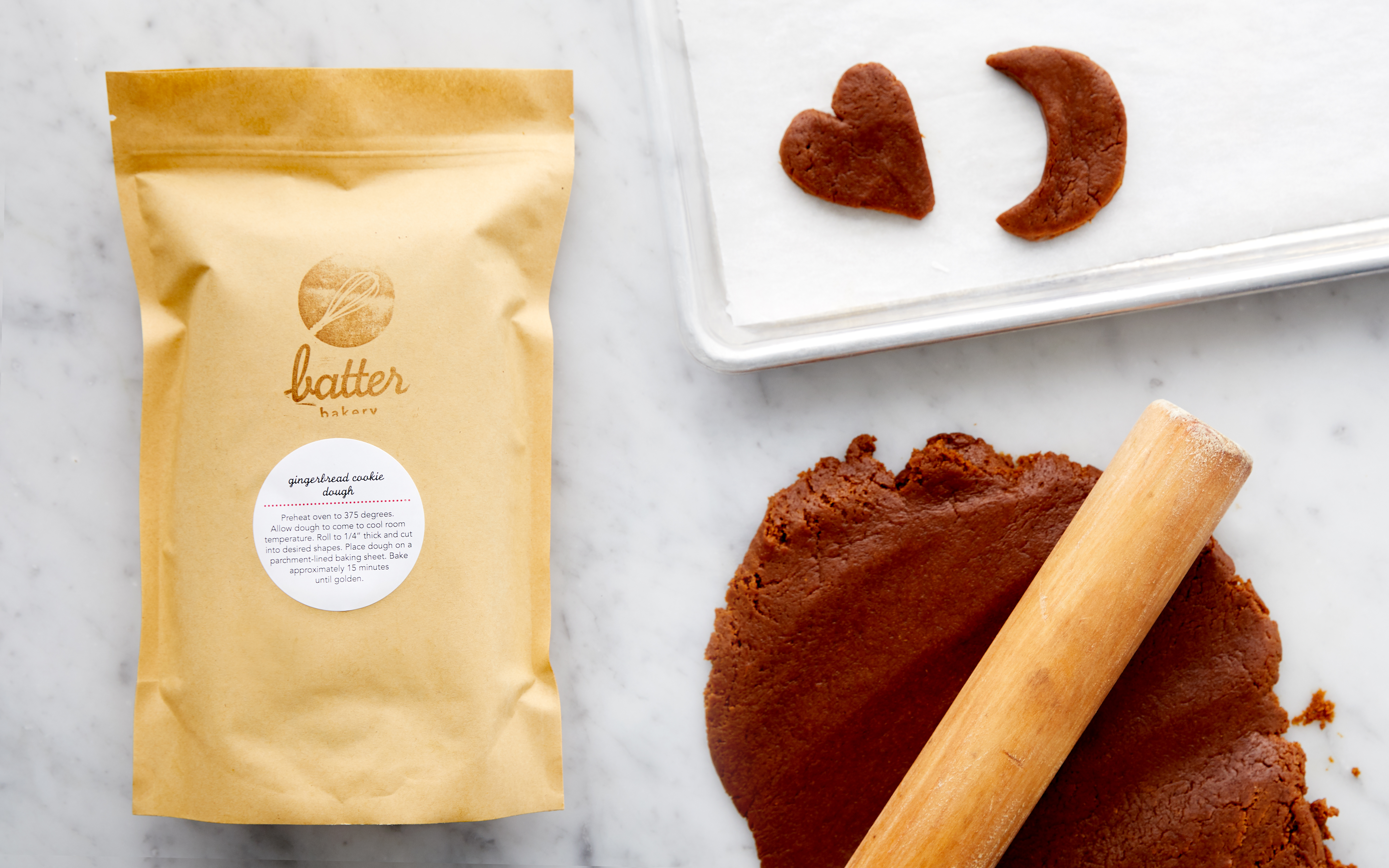 Gingerbread Cookie Dough 32 oz Batter Bakery Good Eggs