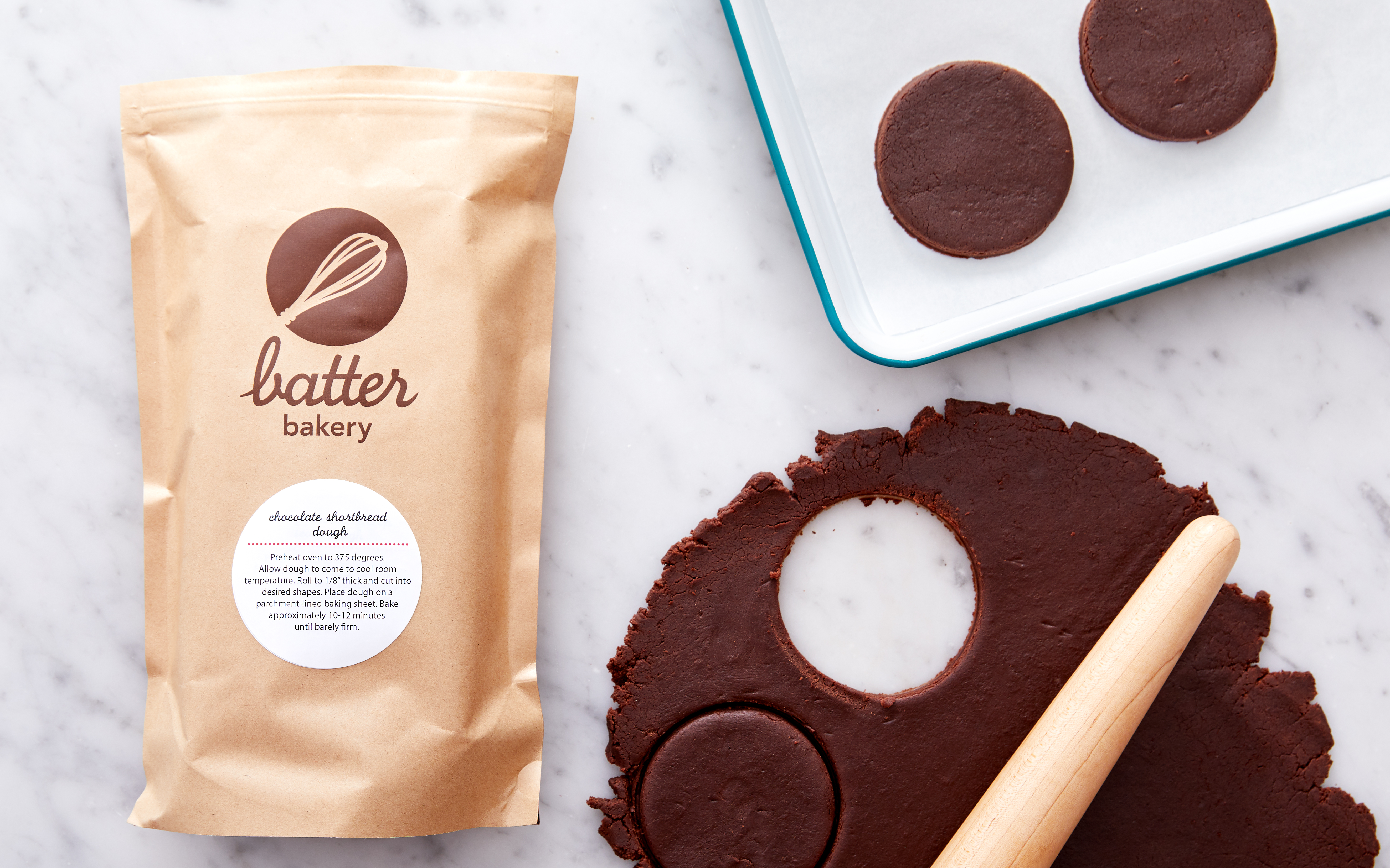 Chocolate Shortbread Dough 32 oz Batter Bakery Good Eggs