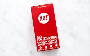 XO! Ultra-Thin Righteous Rubber Lubricated Condoms 