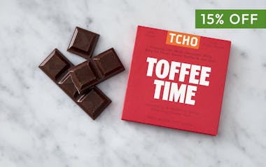 Organic Toffee Time Oat Milk Chocolate Bar
