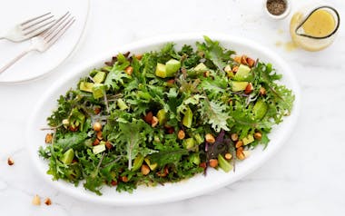 Kale Salad with Avocado & Almonds
