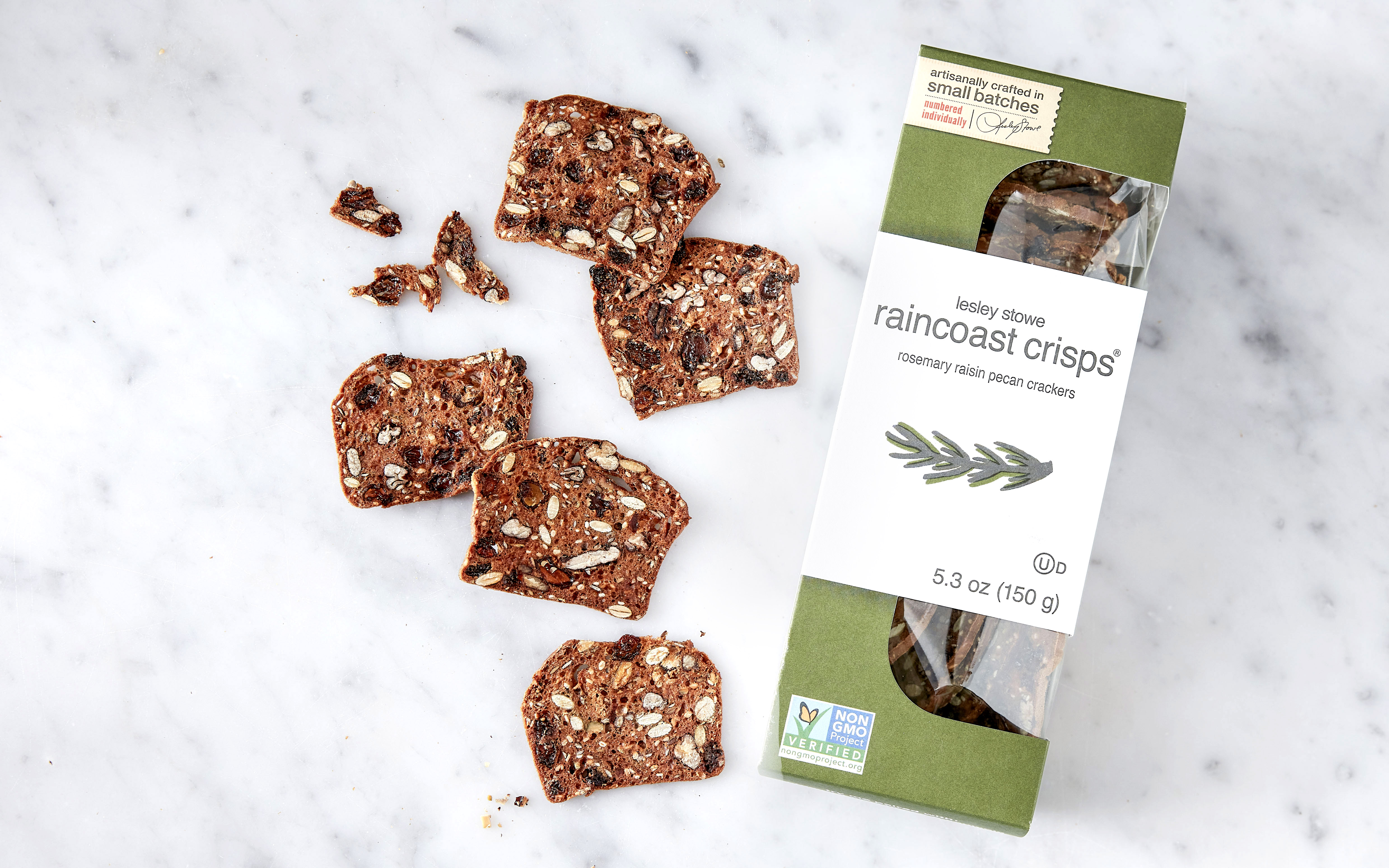 raisin rosemary crisps
