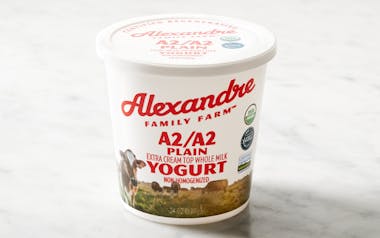 Organic A2A2 Cream on Top Plain Yogurt