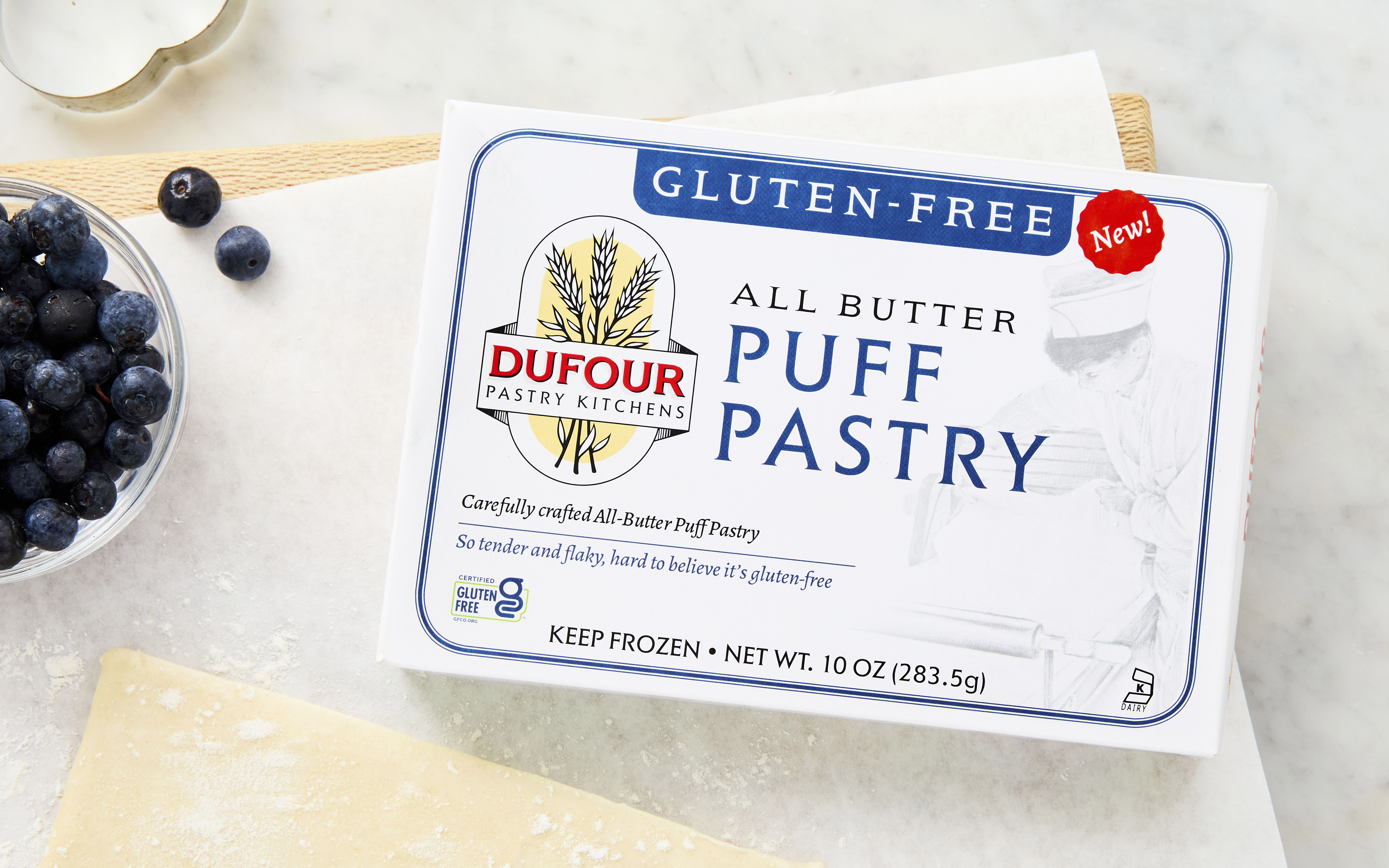 Gluten-Free All-Butter Puff Pastry Dough