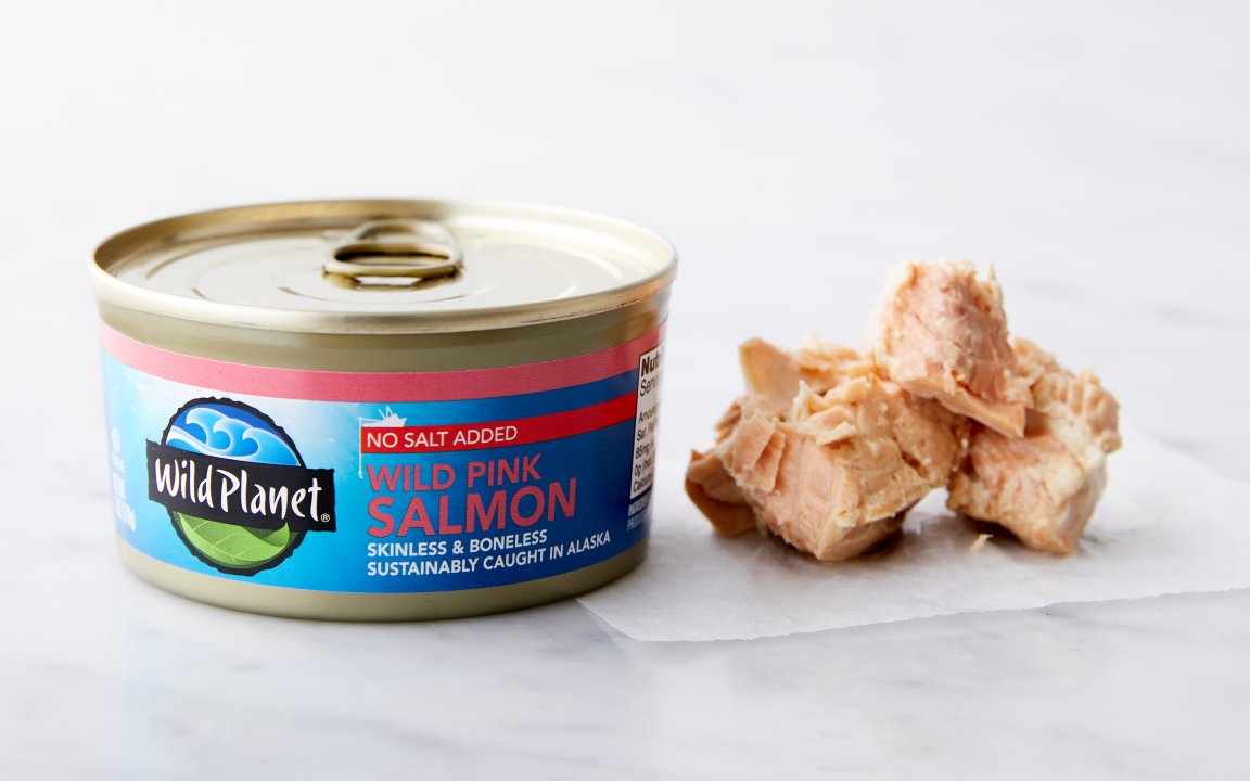 No Salt Added Wild Pink Salmon 6 oz Wild Good Eggs