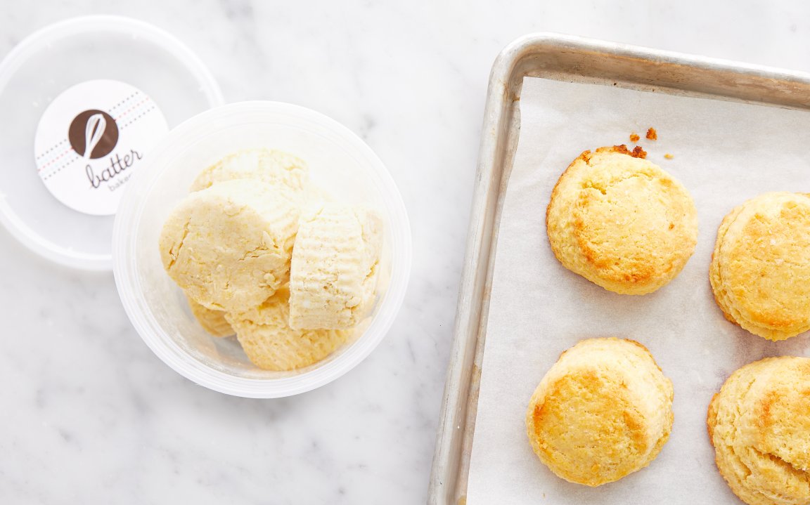 Summer Sweet Corn Biscuit Dough 6 count Batter Bakery Good Eggs