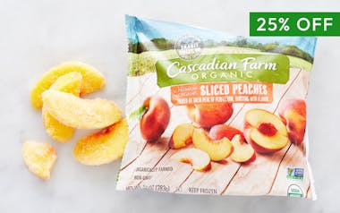 Organic Frozen Sliced Peaches