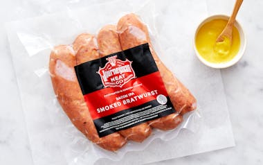 Smoked Bacon IPA Bratwurst Pork Sausage (Frozen)