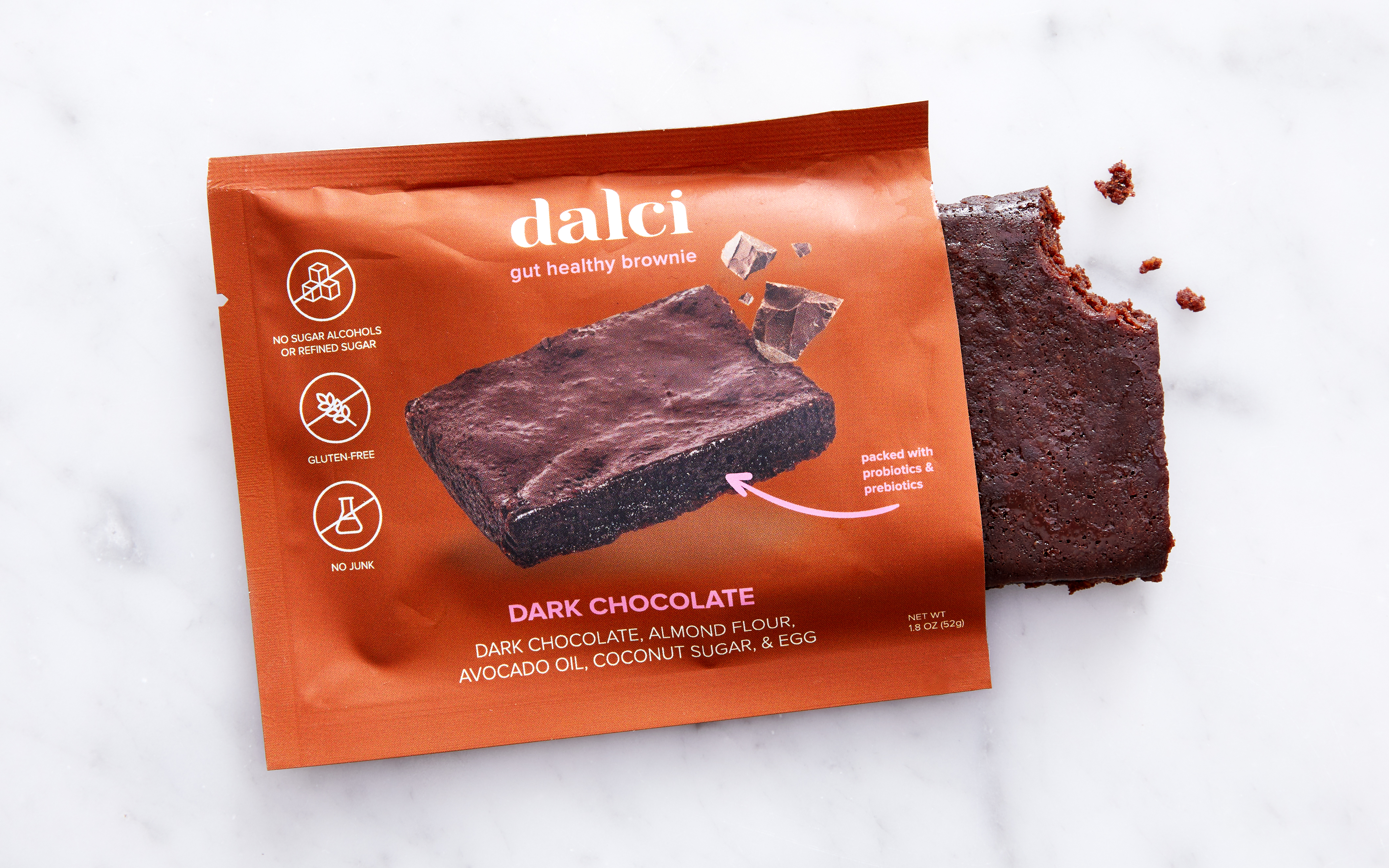 Gut Healthy Dark Chocolate Brownie Dalci Good Eggs