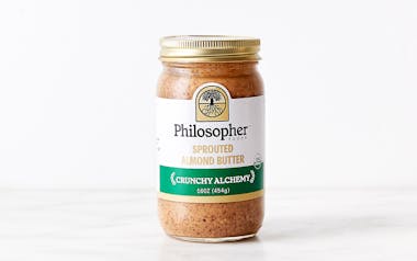Organic "Crunchy Alchemy" Sprouted Almond Butter