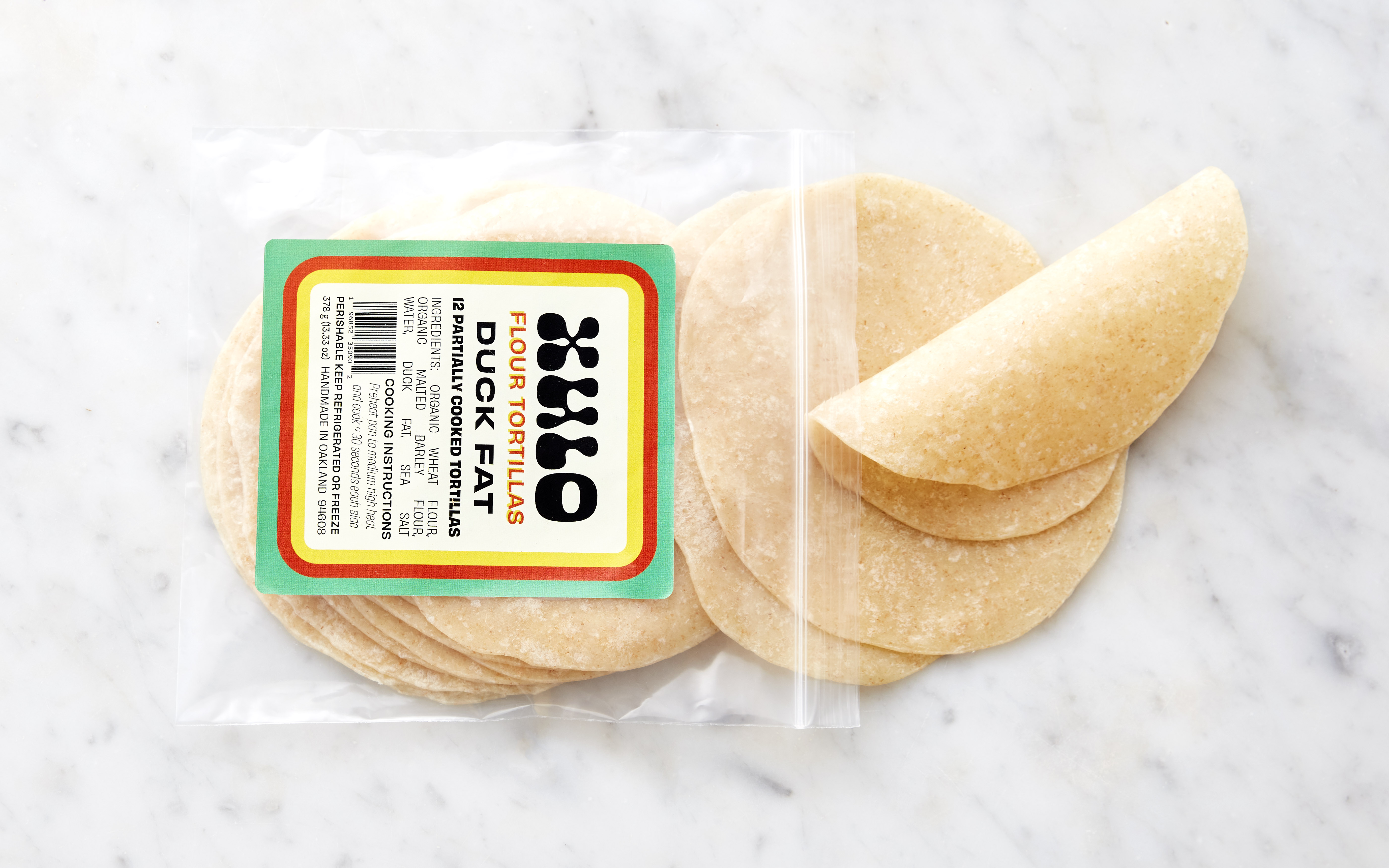 Duck Fat Flour Tortillas 12 count XULO Good Eggs