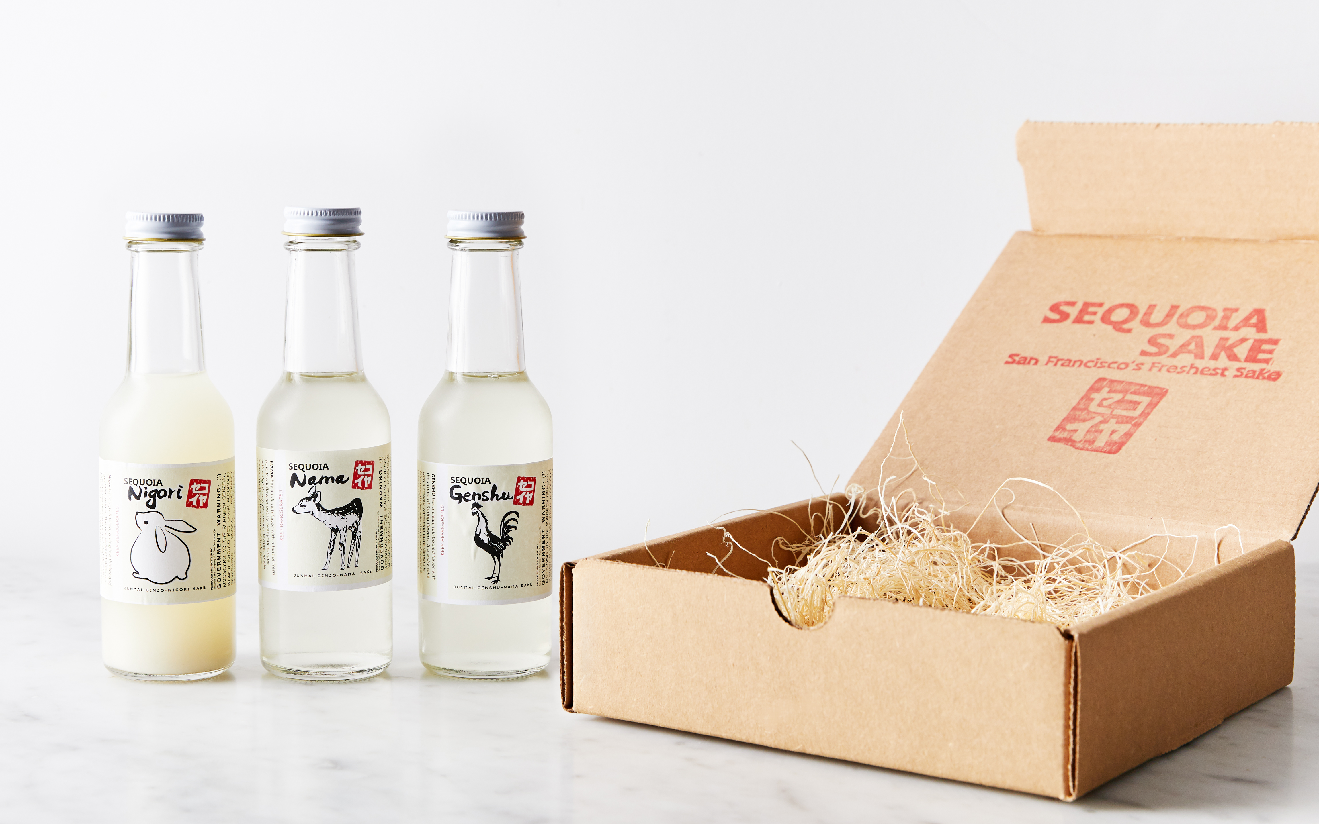 Sake Flight Gift Set Sequoia Sake SF Bay Good Eggs