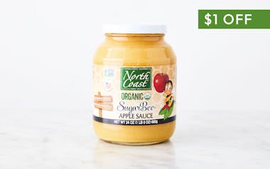 Organic Sugarbee Apple Sauce Jar