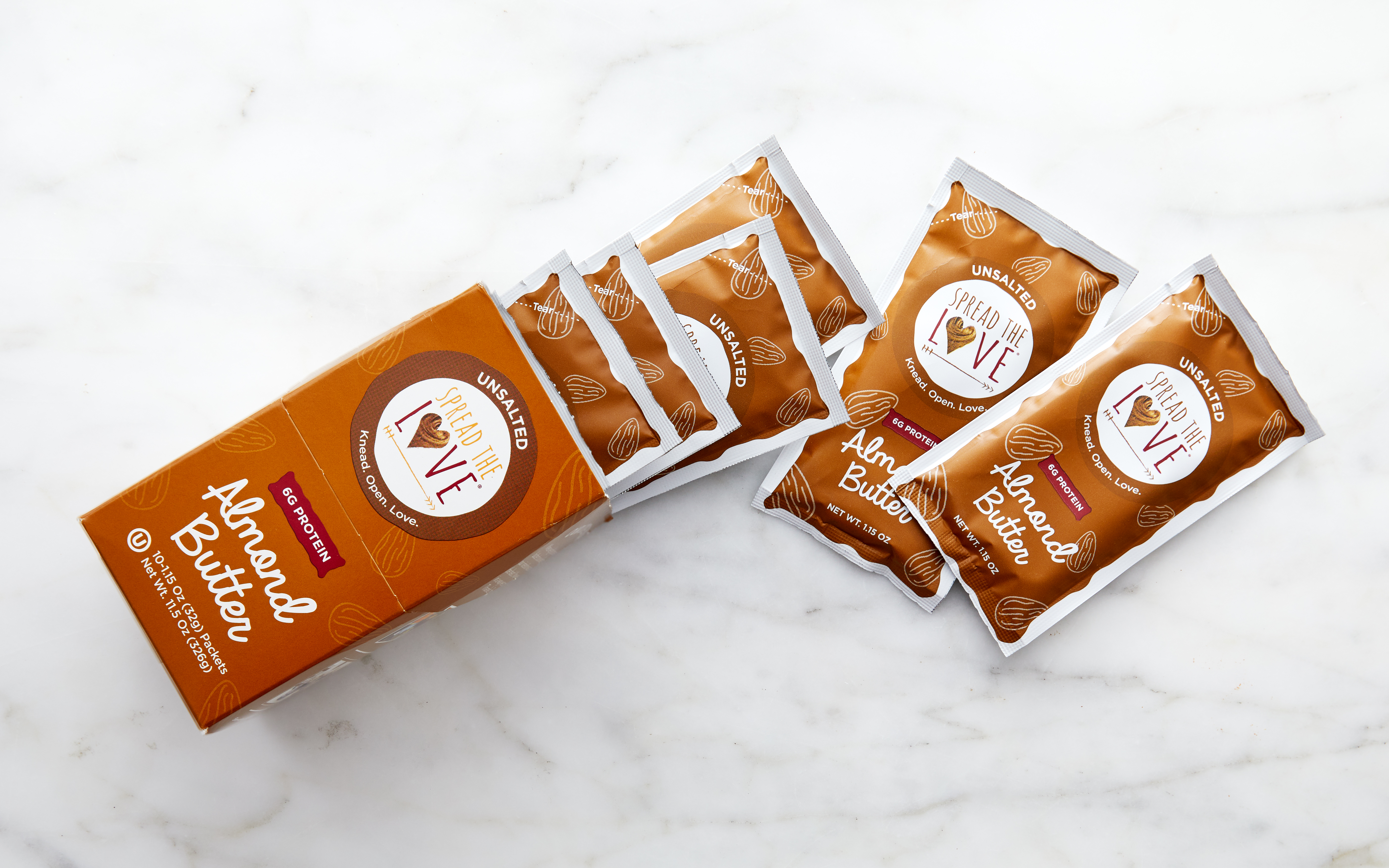 Unsalted Almond Butter Packets Spread the Love Good Eggs