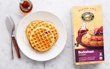 Organic Gluten-Free Buckwheat Wildberry Waffles