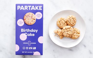 Vegan & Gluten-Free Birthday Cake Cookies