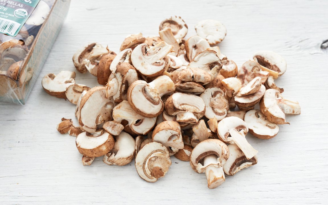 Organic Sliced Baby Bella Cremini Mushrooms 8 oz Monterey Mushrooms