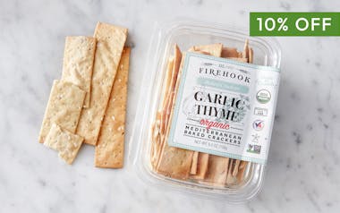 Garlic Thyme Baked Cracker