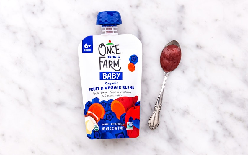 Organic Apple, Sweet Potato, Blueberry, Coconut Milk Baby Food