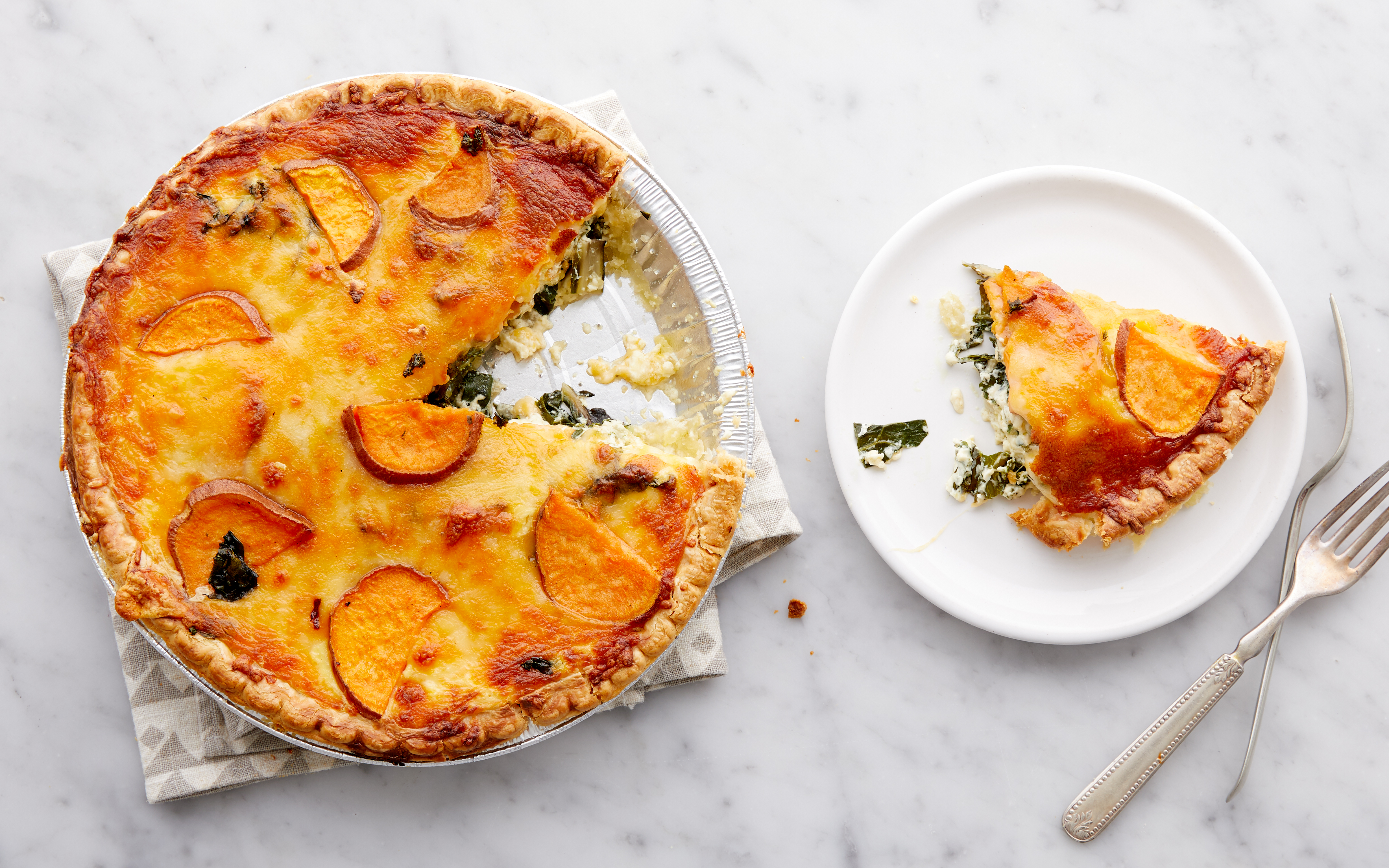 Great Greens Quiche 9 inch Quiche and Carry Good Eggs