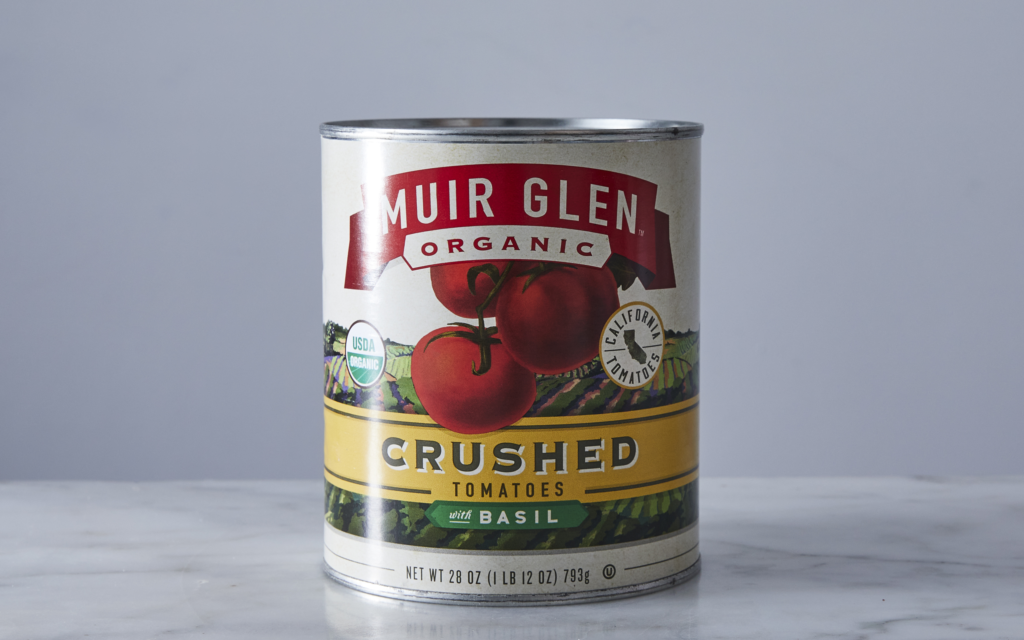 Organic Crushed Tomatoes with Basil 28 oz Muir Glen Organic