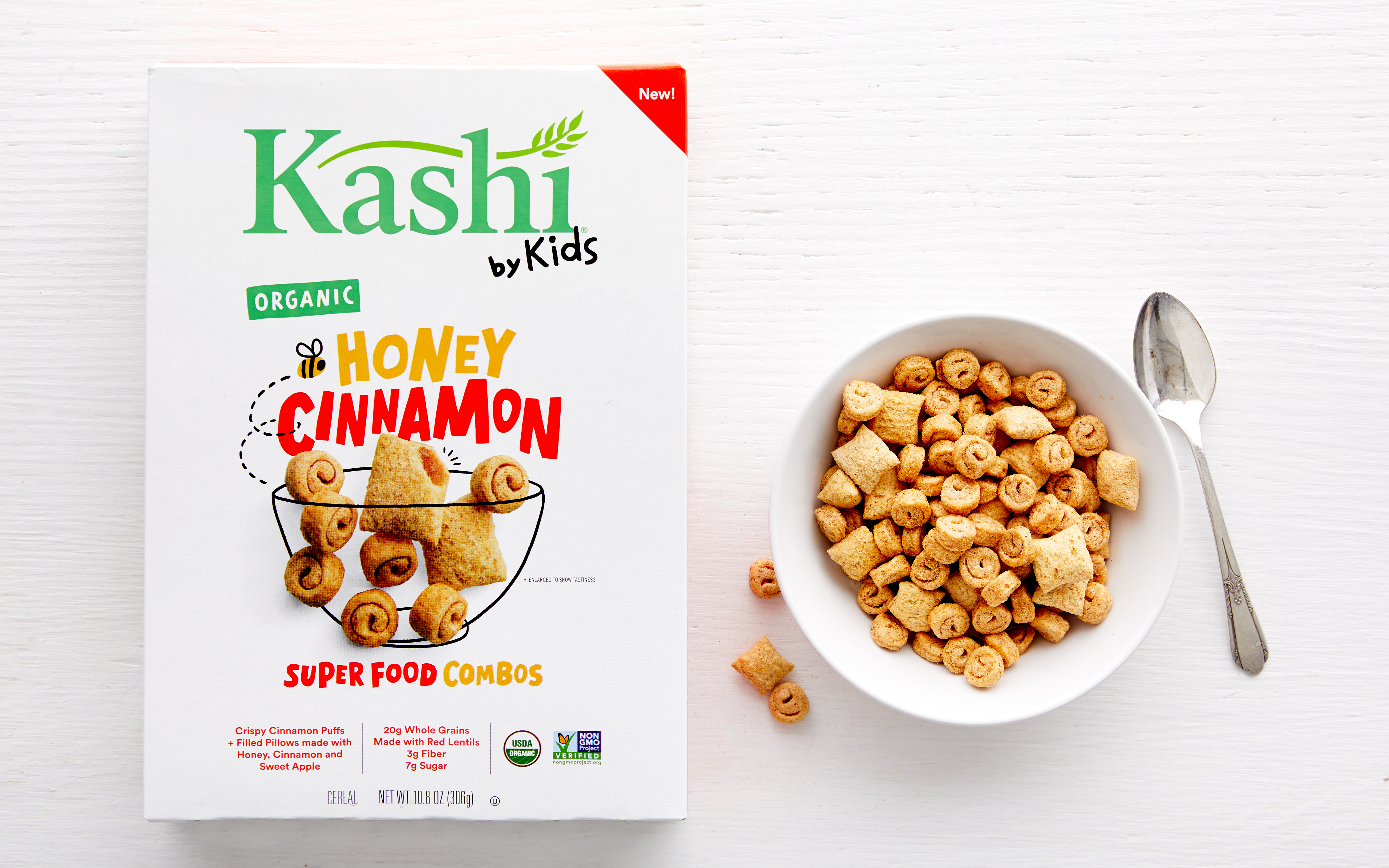 Organic Honey Cinnamon Cereal Kashi SF Bay Good Eggs