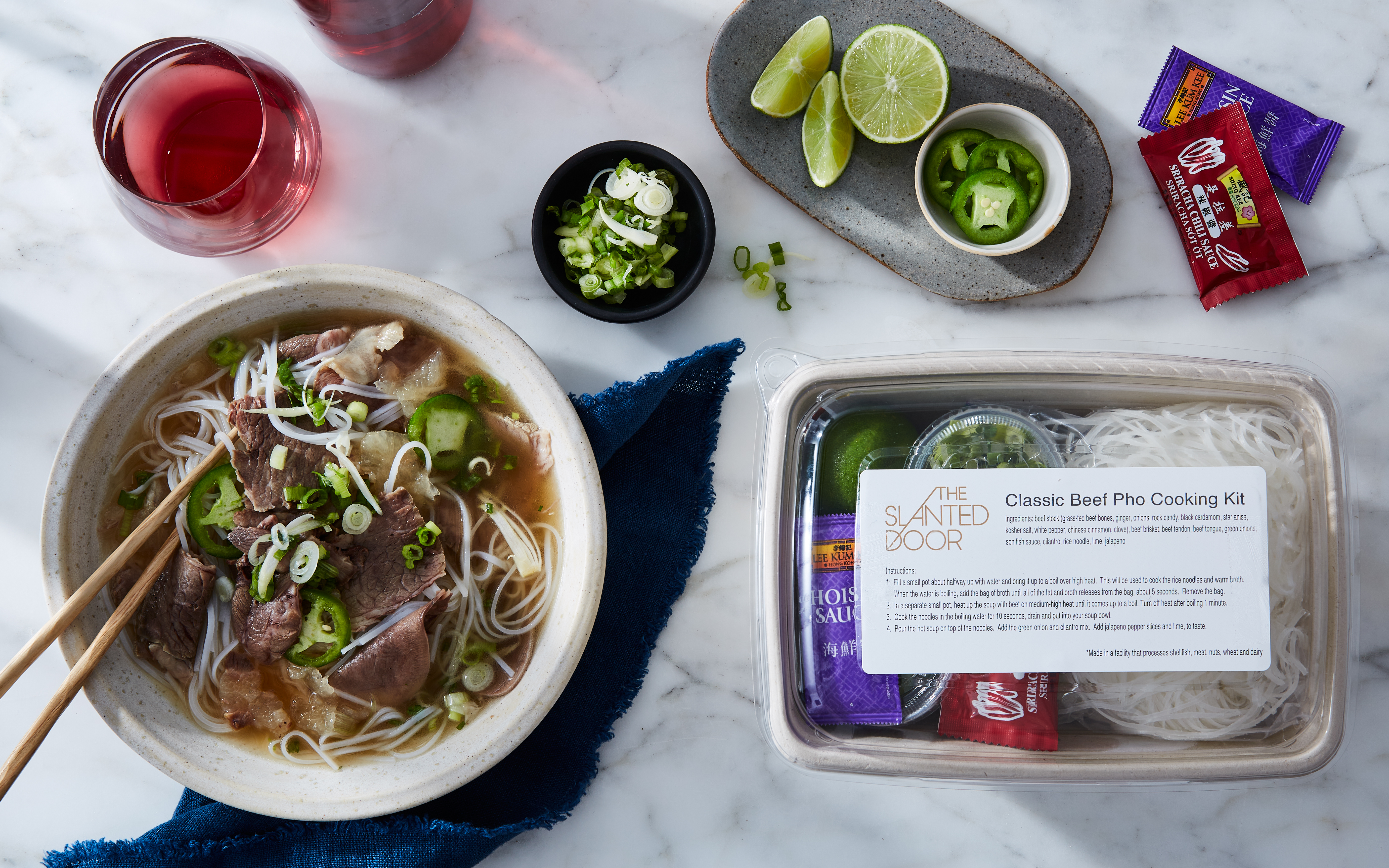 Hanoi Beef Pho Meal Kit The Slanted Door Good Eggs
