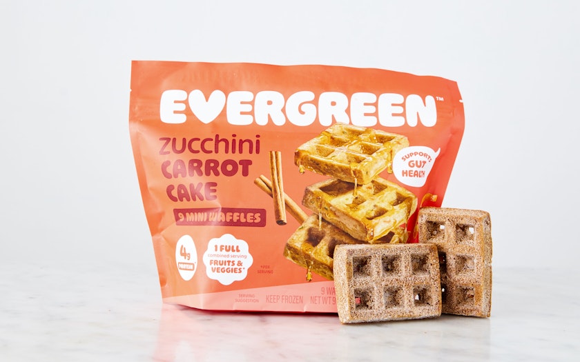 Evergreen Zucchini and Carrot Waffles Are the Frozen Waffles I Was Waiting  For