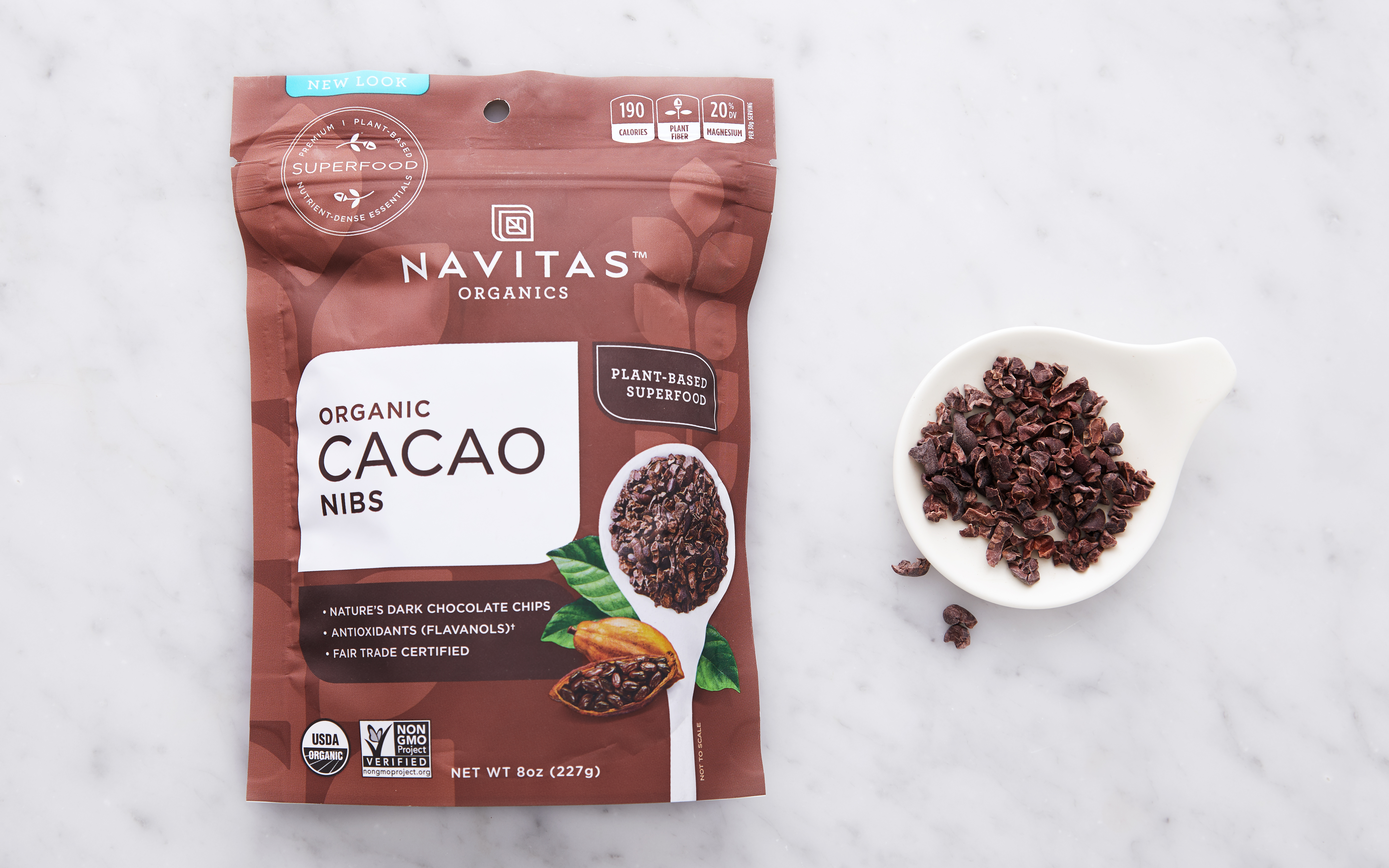 Organic Cacao Nibs 8 oz Navitas Organics Good Eggs