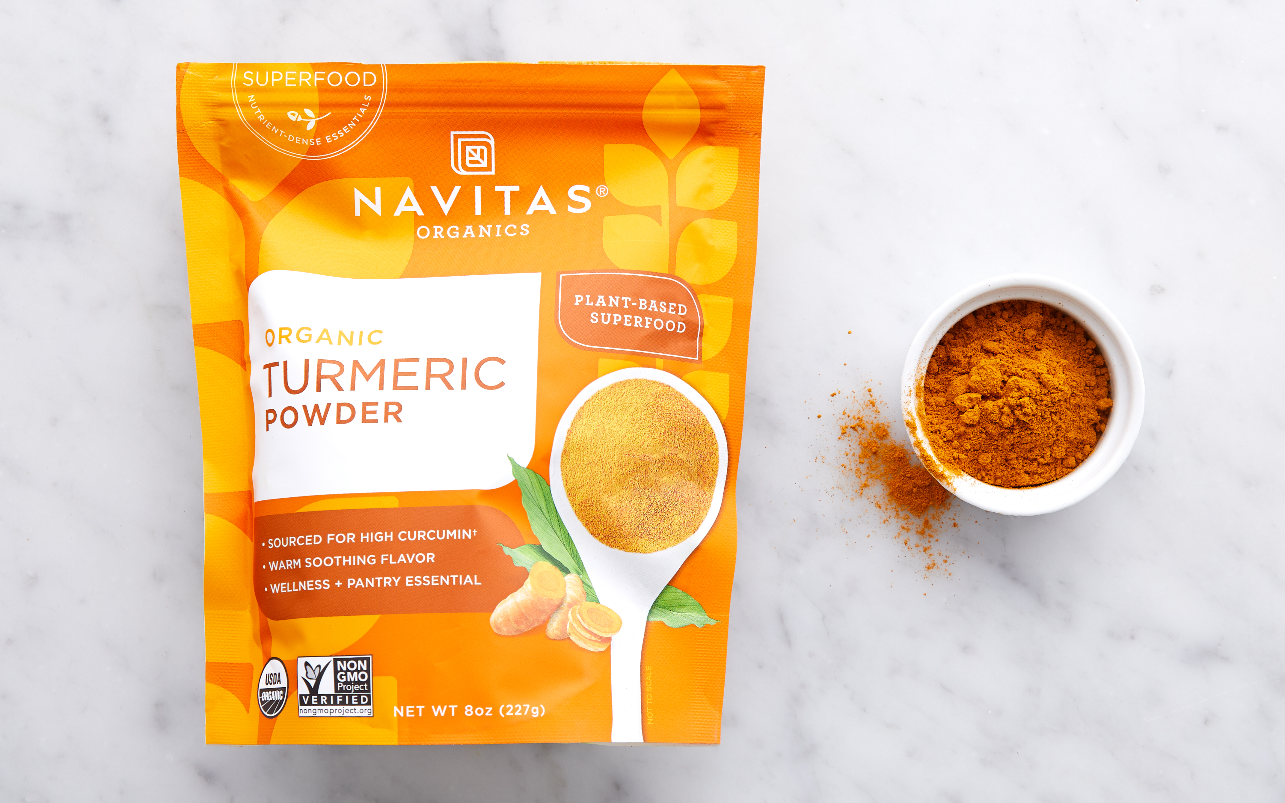 Organic Turmeric Powder 8 oz Navitas Organics Good Eggs