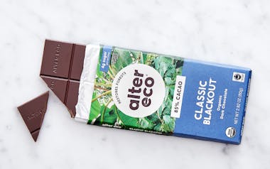 Organic Dark Blackout Chocolate Bar (85%)