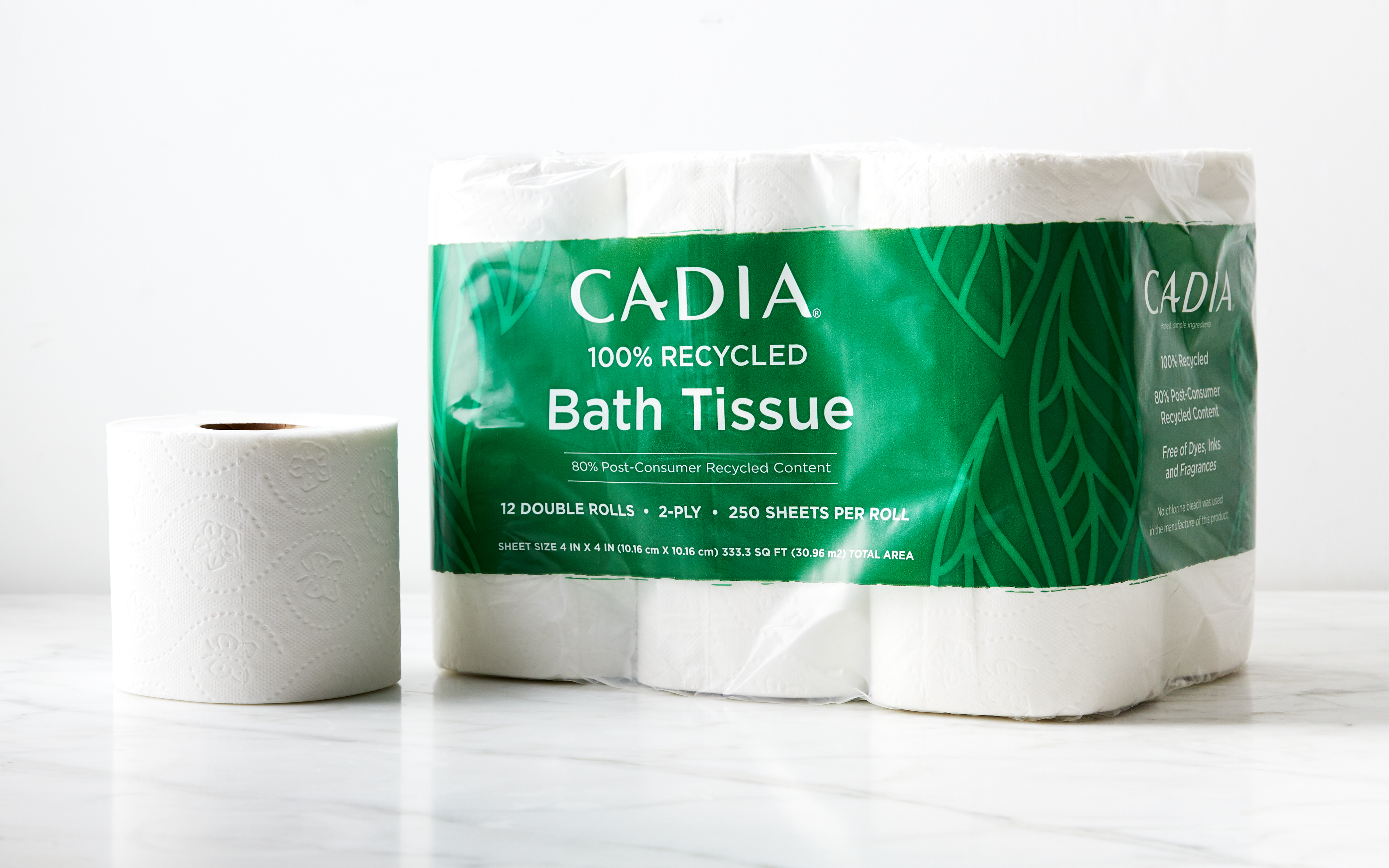 Toilet Paper 12-Pack | 12 count | Cadia | Good Eggs