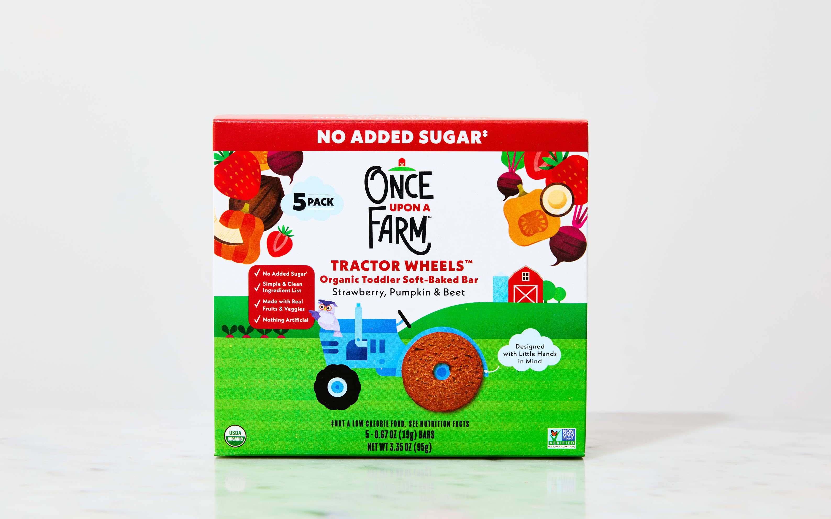 Strawberry Pumpkin Beet Tractor Wheels Once Upon a Farm
