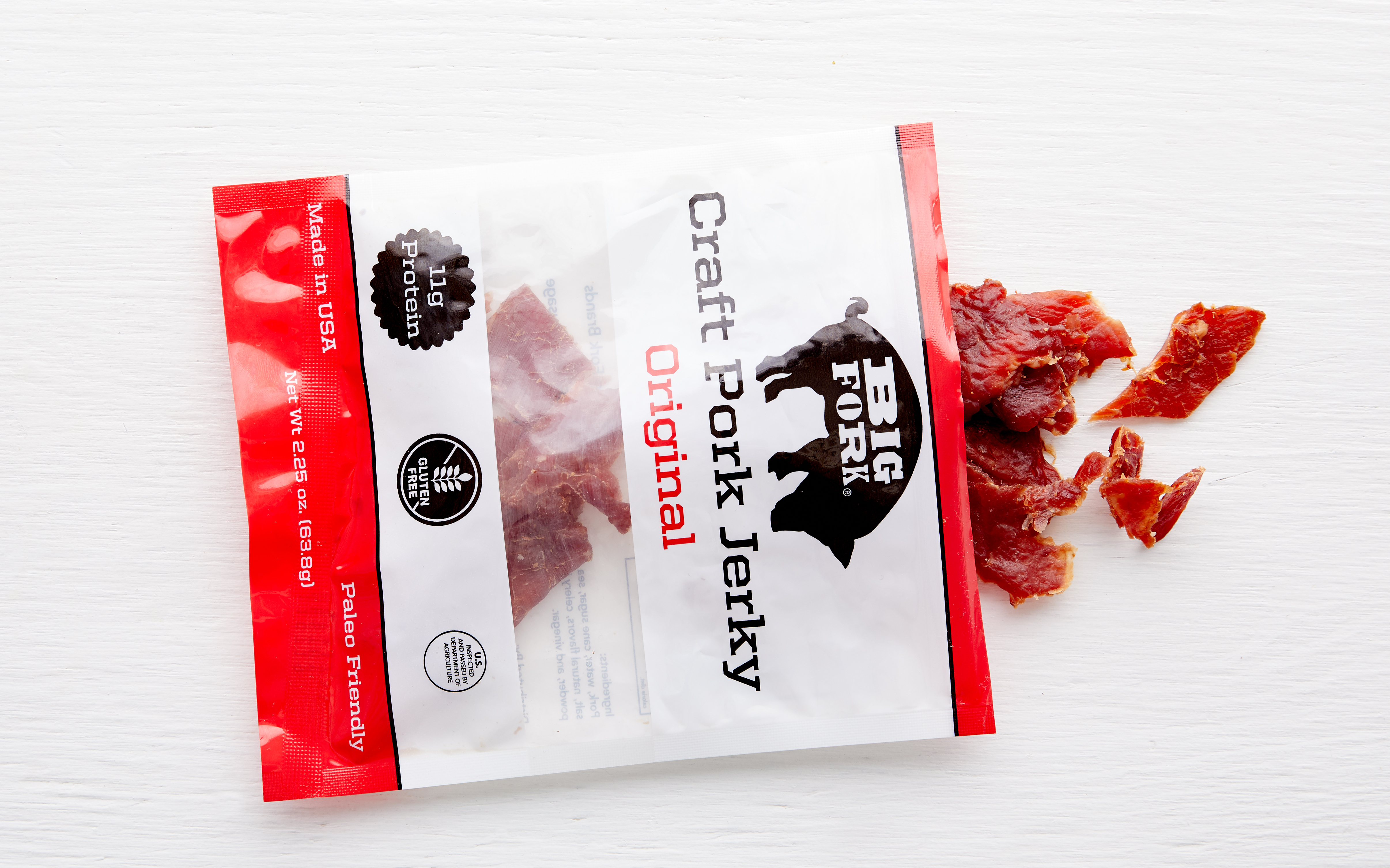 Original Pork Jerky 2.25 oz Big Fork Brands Good Eggs