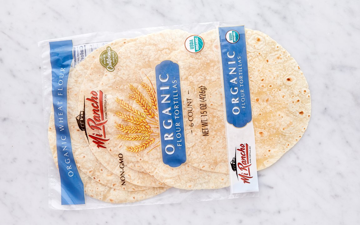 Organic Large Flour Tortillas 6 count Mi Rancho Good Eggs