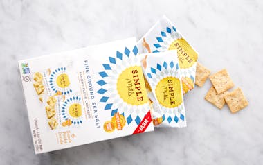 Gluten-Free Fine Ground Sea Salt Almond Flour Cracker Snack Packs
